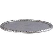 PTMD Plateau Fahdi - 30x30x2 cm - Aluminium - Zilver