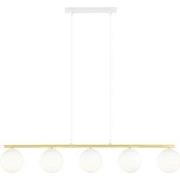 moderne hanglamp Ricci Wit 5-lichts