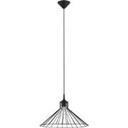 Industriële hanglamp Bjornson Zwart