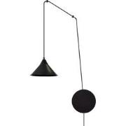 Scandinavische hanglamp Abramo Zwart