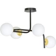 scandinavische plafondlamp Simone Zwart 4-lichts