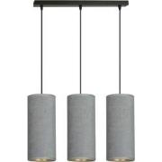 retro hanglamp Rizzo Zwart 3-lichts