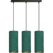 retro hanglamp Rizzo Zwart 3-lichts