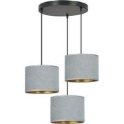 minimalistische hanglamp Amato Zwart 3-lichts  - Øcm