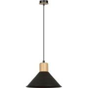 Scandinavische hanglamp Guidi Zwart