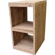 Wood4you - Nachtkastje steigerhout 34Lx36Bx50H cm