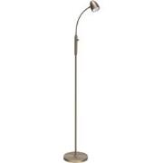 Moderne Metalen Highlight Cone GU10 Vloerlamp - Brons