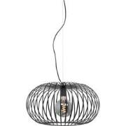 Highlight - Bolato - Hanglamp - E27 - 40 x 40  x  160cm - Zwart