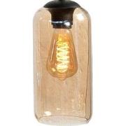 Moderne Glazen Highlight Fantasy Bell E27 Hanglamp - Amber