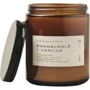 DUFTE Manufaktur Geurkaars Sandelholz vanille 200ml