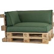 2L Home & Garden Palletkussenset Metro Lounge Olijf - 3 delige set