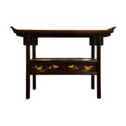 Fine Asianliving Chinese Sidetable Zwart Handgeschilderd