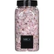 Mica Decorations steentjes mica roze