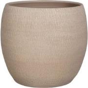 Mica Decorations Morgan Bloempot - 33x33x31 cm - Terracotta - Taupe