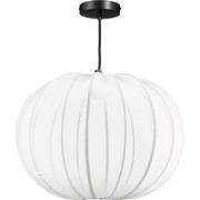 Mica Decorations Hanglamp Melon - 43x43x30 cm - Ijzer - Wit