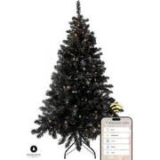 Excellent Trees® Stavanger Black 210 cm Zwarte Kerstboom met Verlichti...