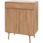 Fawn cabinet houten opbergkast naturel - 90 x 110 cm