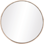 Look mirror - wandspiegel whitewash - Ø 22 cm