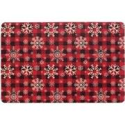 Unique Living - Placemat Ice Crystal 30x45cm Red
