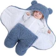 Unique Living | Baby slaapzak Teddy 70x80cm blue