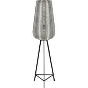 Light&living Vloerlamp driepoot Ø37x135 cm ADETA nikkel