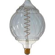 Light&living Deco LED globe Ø16x25 cm BAROQUE 4W smoke E27 dimbaar