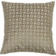 Light&living Kussen 45x45 cm MORODO velvet bruin/licht goud