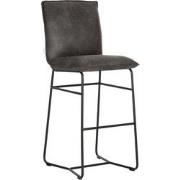 DTP Home Bar chair Delaware,117x45x55 cm, carlitto charcoal