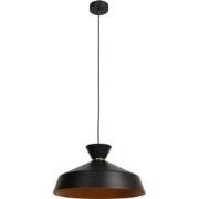 Mexlite hanglamp Skandina - zwart - metaal - 40 cm - E27 fitting - 368...