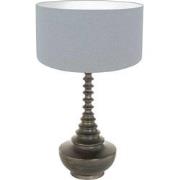 Anne Lighting tafellamp Bois - zwart - hout - 40 cm - E27 fitting - 39...