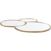 Light&living Plateau 44x35x1 cm DALENA glas goud