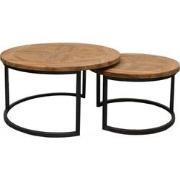 Livingfurn Lou Round Set of 2