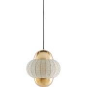 Light&living Hanglamp Ø26x28 cm CETARA kralen zilver+brons