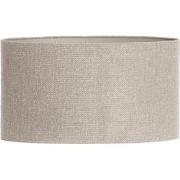 Light&living Kap ovaal recht smal 30-15-25 cm BRANDY beige