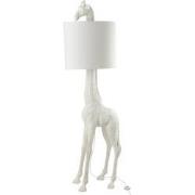 J-line - Lamp Giraf Poly Wit - 53x33.5x179cm