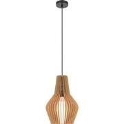 Maytoni - Hanglamp Roots - Zwart - Ø30