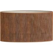 Light&living Kap ovaal recht smal 45-21-32 cm PENNY bruin