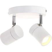 Mexlite spots Upround led - wit - metaal - 24 cm - GU10 fitting - 2487...