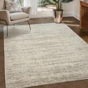 Relax Oslo - Laagpolig Effen Vloerkleed - Modern Tapijt - Creme- 350x4...