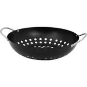 Orange85 Barbecue Pan - Wok - Grill - Zwart - 28cm - Metaal