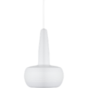 Clava hanglamp matt white - met koordset wit - Ø 21,5 cm