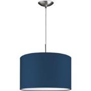 hanglamp tube deluxe bling Ø 35 cm - blauw