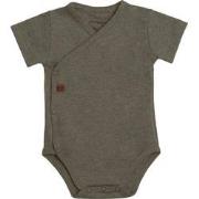 Baby's Only Rompertje Melange - Khaki - 68 - 100% ecologisch katoen