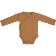 Baby's Only Rompertje lange mouw Pure - Caramel - 50 - 100% ecologisch...