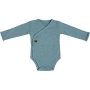 Baby's Only Rompertje lange mouw Melange - Stonegreen - 62 - 100% ecol...