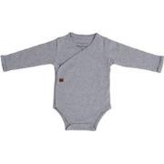 Baby's Only Rompertje lange mouw Melange - Grijs - 68 - 100% ecologisc...