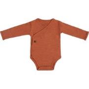 Baby's Only Rompertje lange mouw Melange - Honey - 62 - 100% ecologisc...