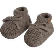 Baby's Only Slofjes Soul - Mokka - 0-3 mnd - 100% ecologisch katoen