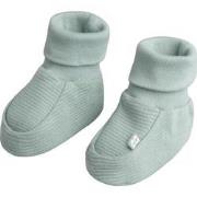 Baby's Only Slofjes Pure - Dusty Green - 3-6 mnd - 100% ecologisch kat...