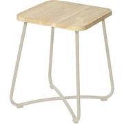 Liz side table 40x40x50 cm taupe